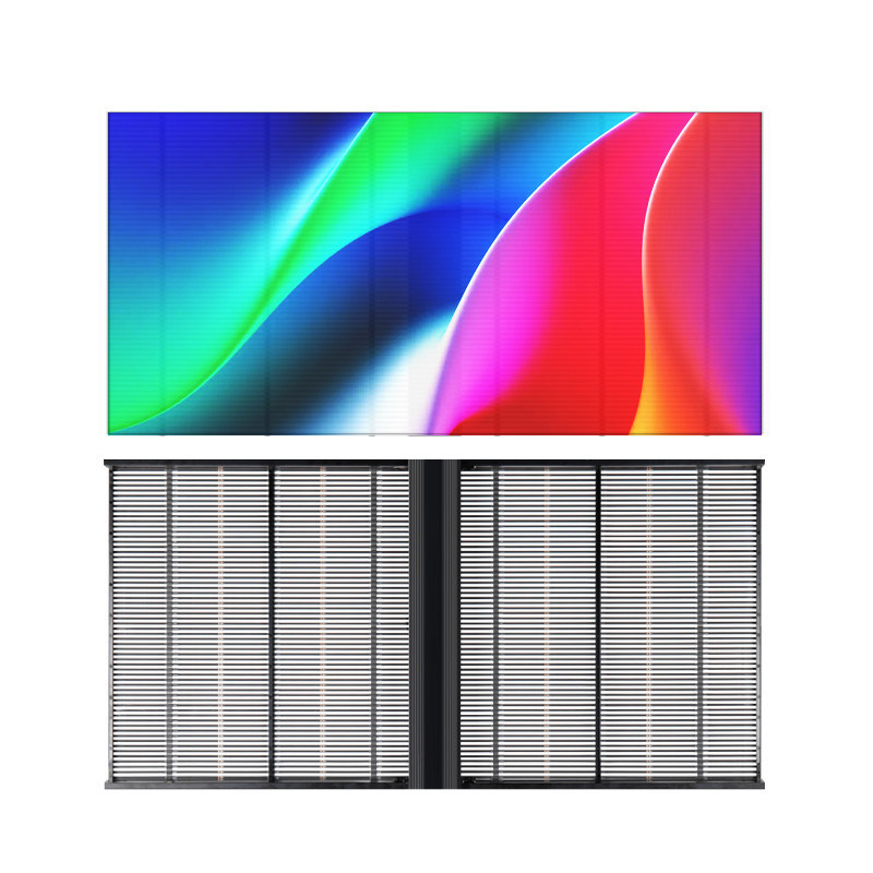 4K স্লিম ট্রান্সপারেন্ট LED ডিসপ্লে প্যানেল মাল্টিকোলার হাই ডিফিনিশন
