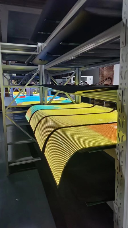 ইনডোর ওয়াটারপ্রুফ ট্রান্সপারেন্ট এলইডি সিগনেজ, মাল্টিকলার এলইডি ট্রান্সপারেন্ট ফিল্ম স্ক্রিন