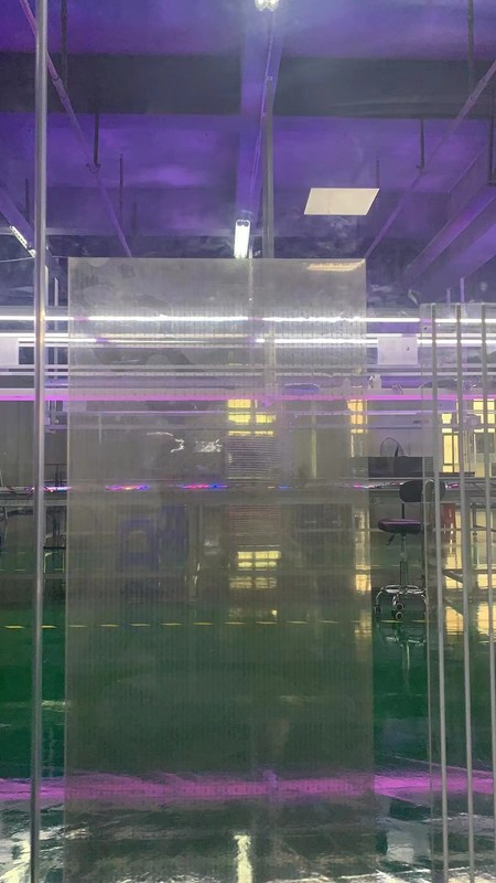 ইনডোর ওয়াটারপ্রুফ ট্রান্সপারেন্ট এলইডি সিগনেজ, মাল্টিকলার এলইডি ট্রান্সপারেন্ট ফিল্ম স্ক্রিন