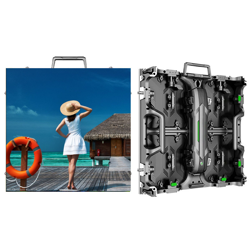 ব্যবহারিক ভাড়া ভিডিও ওয়াল ডিসপ্লে, জলরোধী LED স্ক্রিন স্টেজ ভাড়ার জন্য