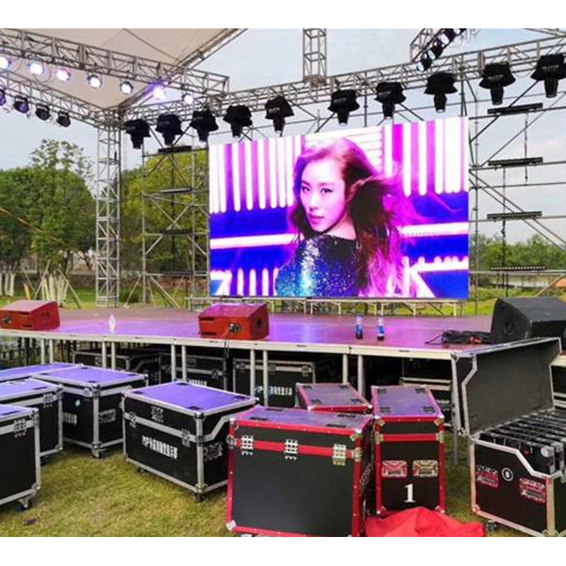 P2.604mm LED Wall On Hire স্টেজ পারফরম্যান্সের জন্য রিফ্রেশ রেট 3840HZ