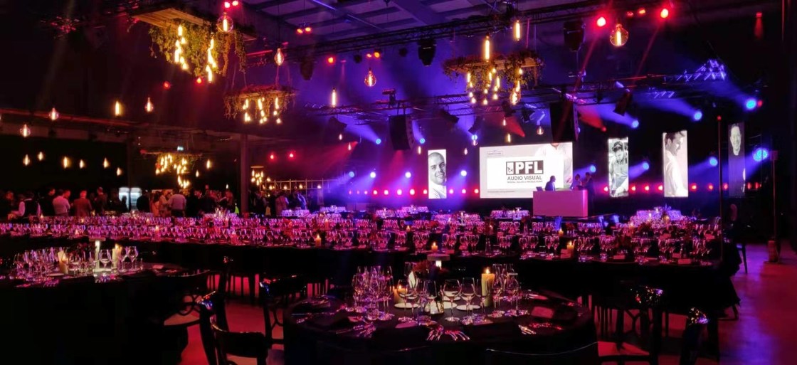 স্টেজ ইনডোর এলইডি ডিসপ্লে স্ক্রিন 500X500 মিমি ক্যাবিনেট P2.6 P2.9 P3.9 P5.95