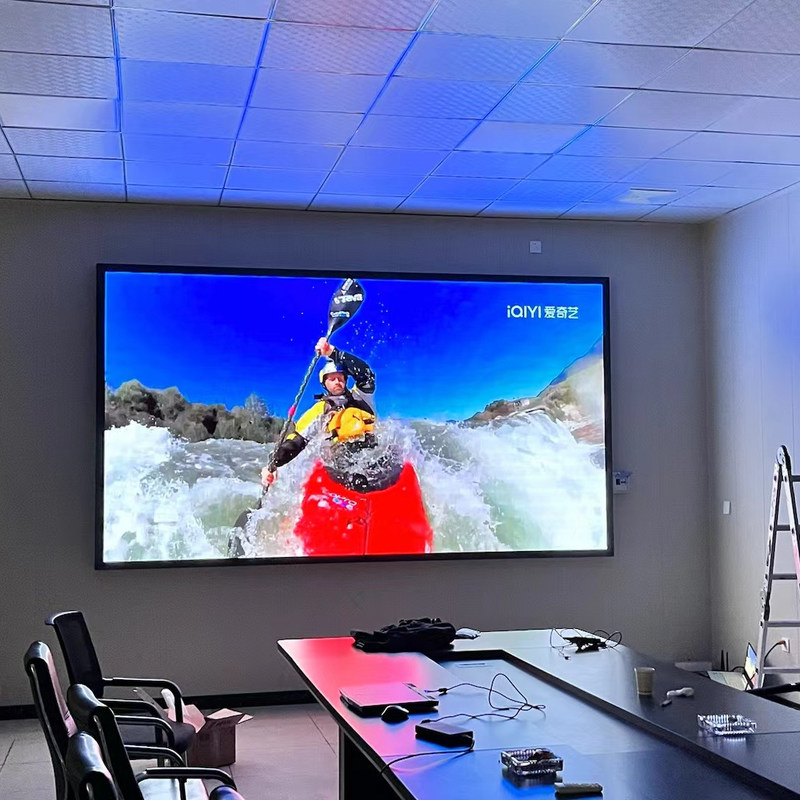 1000 বিট স্টেজ ব্যাকগ্রাউন্ড এলইডি স্ক্রিন মাল্টিপার্পাস অ্যালুমিনিয়াম উপাদান