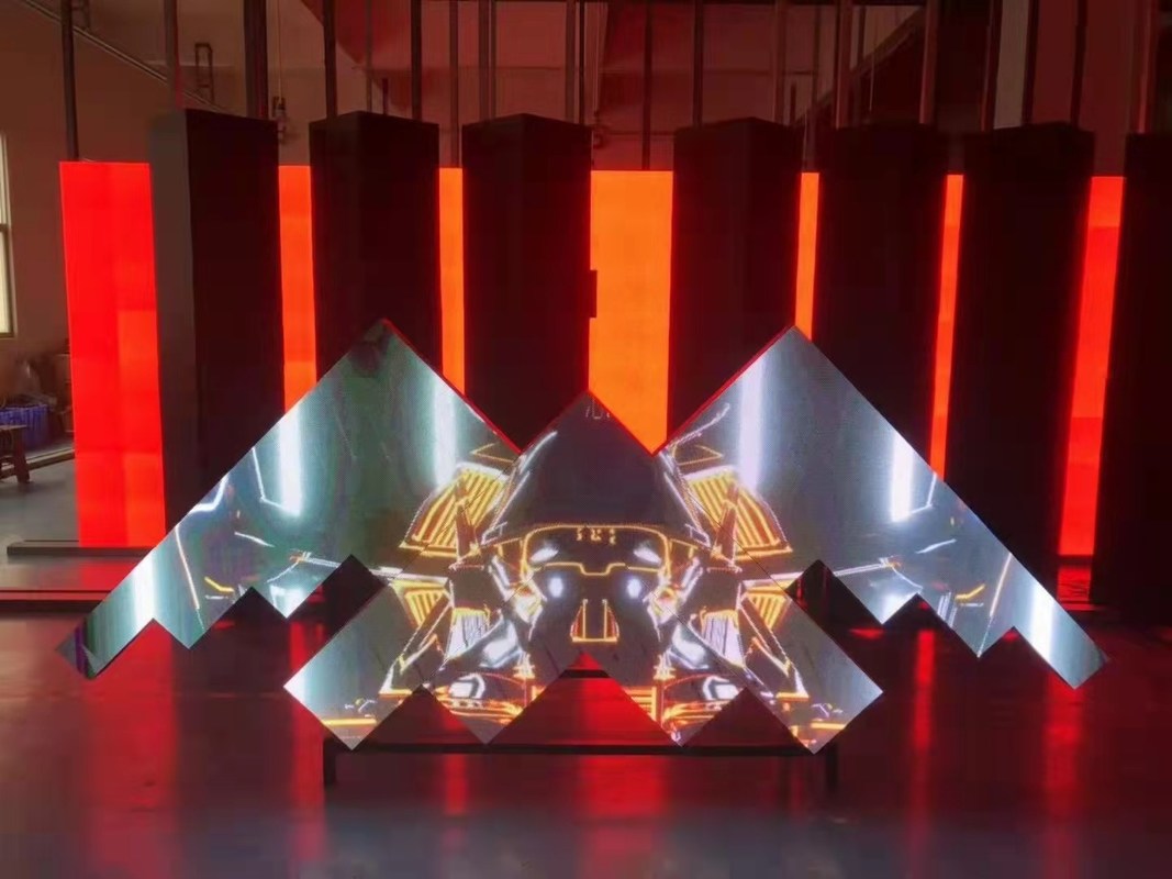 P2 P2.5 P3.91 উদ্ভাবনী স্ক্রিন প্রযুক্তি, আরজিবি ইনডোর ডিজে এলইডি ডেস্ক